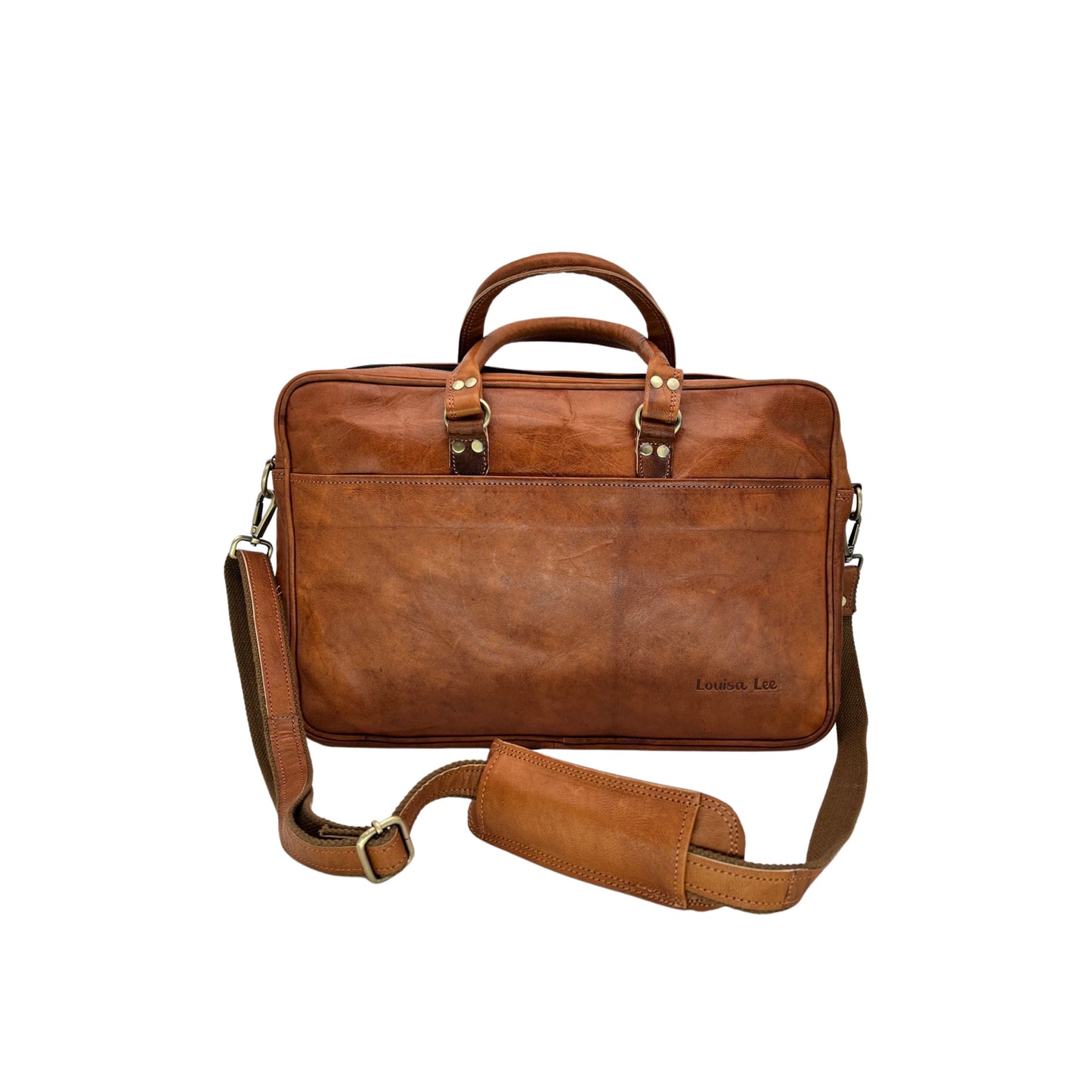 Sac ordinateur en cuir ASHWI