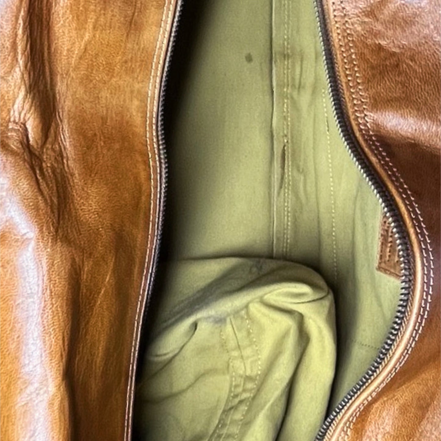 Reisetasche 60 cm aus echtem Ziegenleder KALINDA