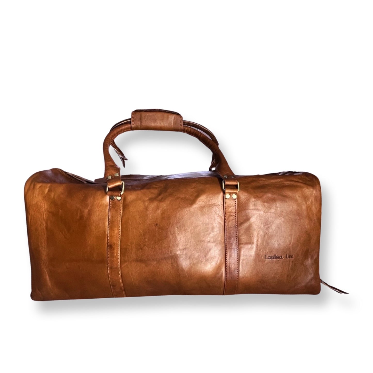 Reisetasche 60 cm aus echtem Ziegenleder KALINDA