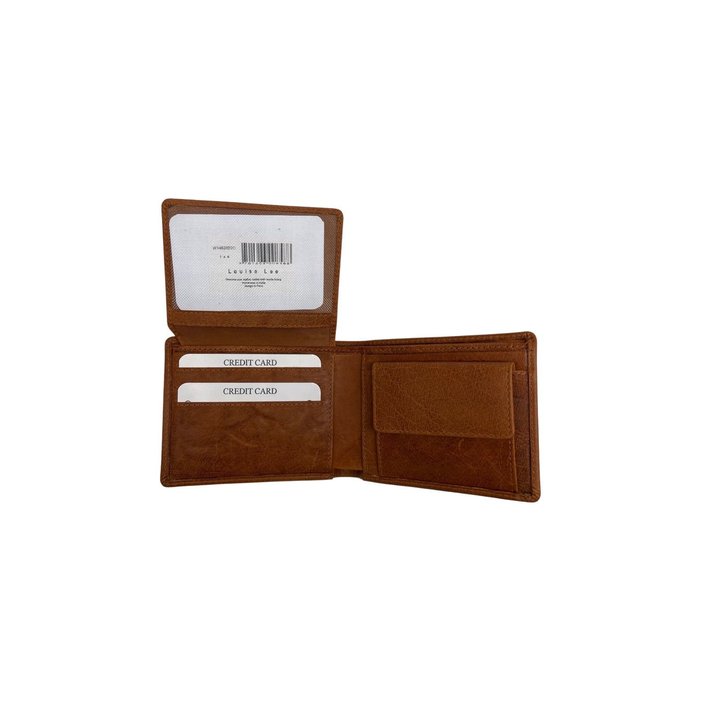 PORTE FEUILLE CUIR SAUVAGE JULIEN CAMEL