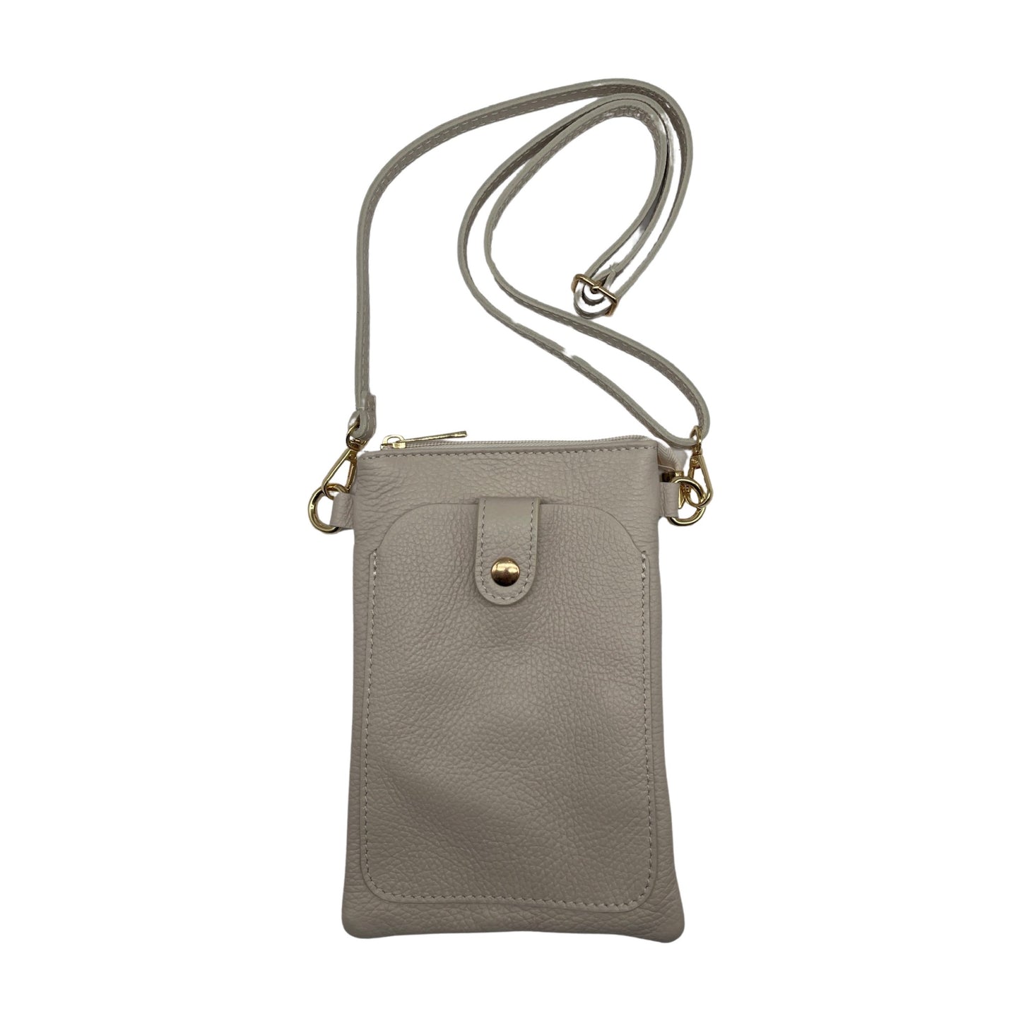 SAC TELEPHONE CUIR GRAINE ALINA