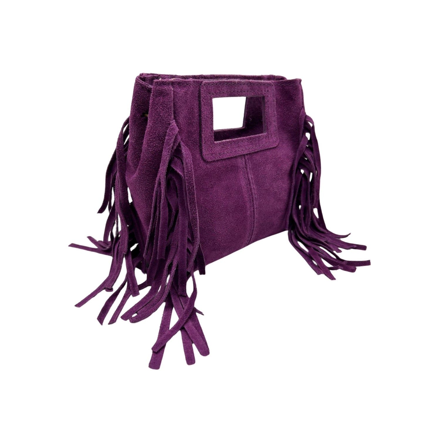 SAC A MAIN CUIR SUEDE MARION SMALL