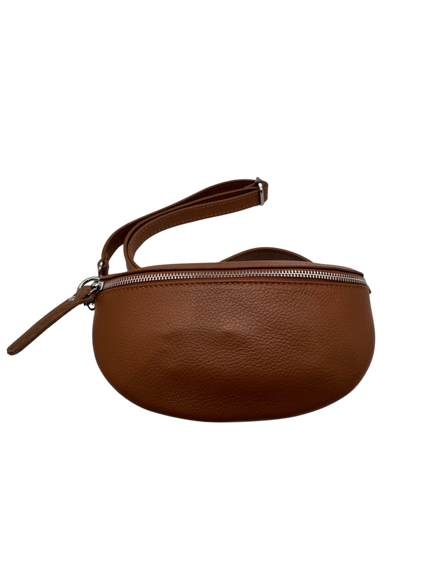 SAC BANANE CUIR GRAINE PETITE 22CM