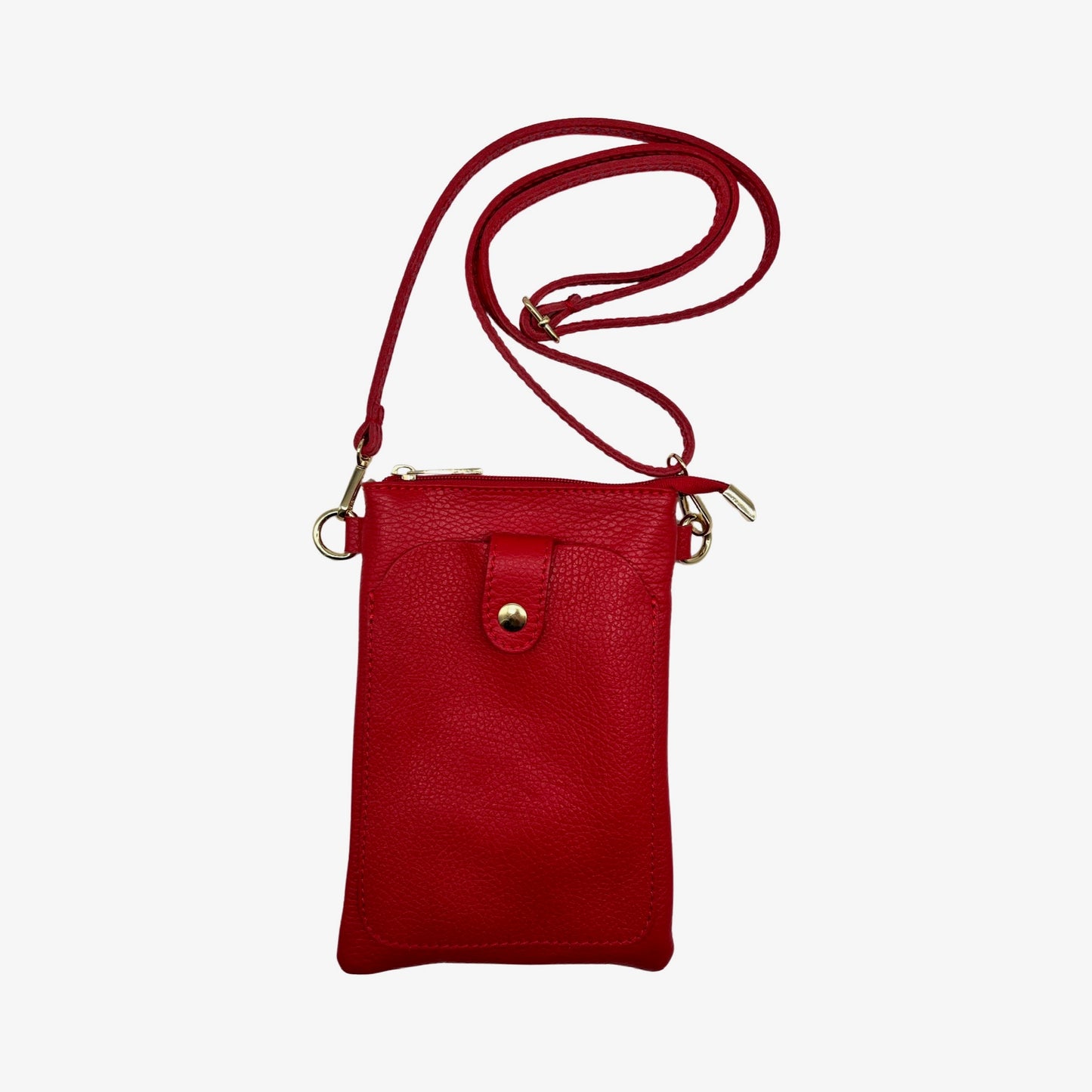 SAC TELEPHONE CUIR GRAINE ALINA