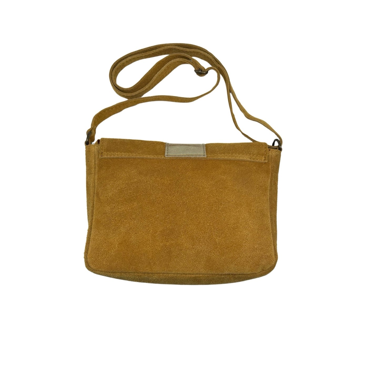 SAC BANDOULIERE CUIR SUEDE ROMANE