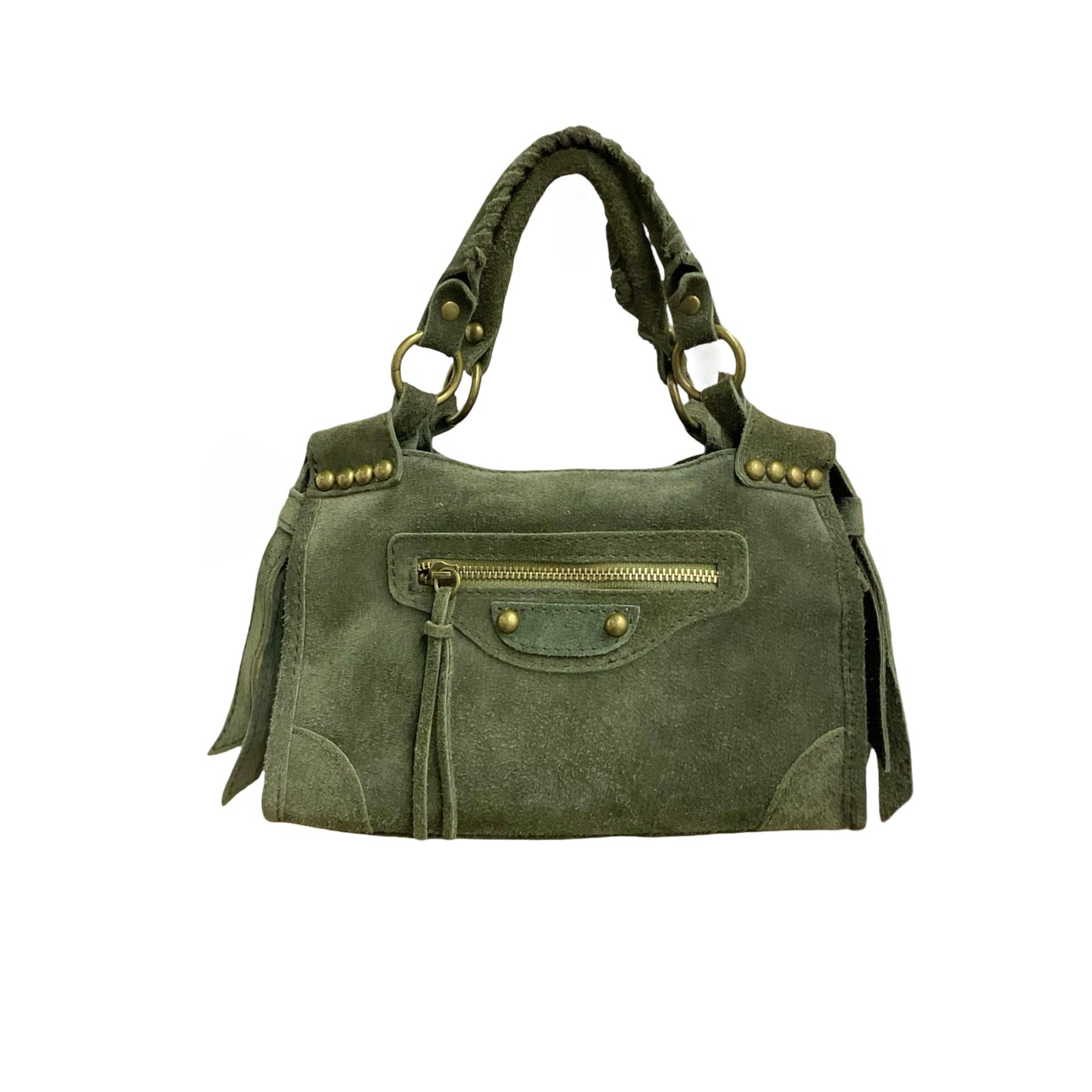 SAC A MAIN CUIR DAIM OLAYA