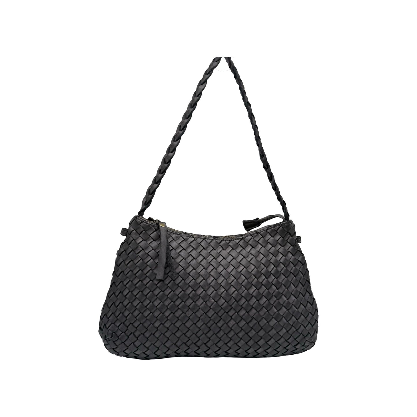 SAC EPAULE CUIR WASHED TRENDY