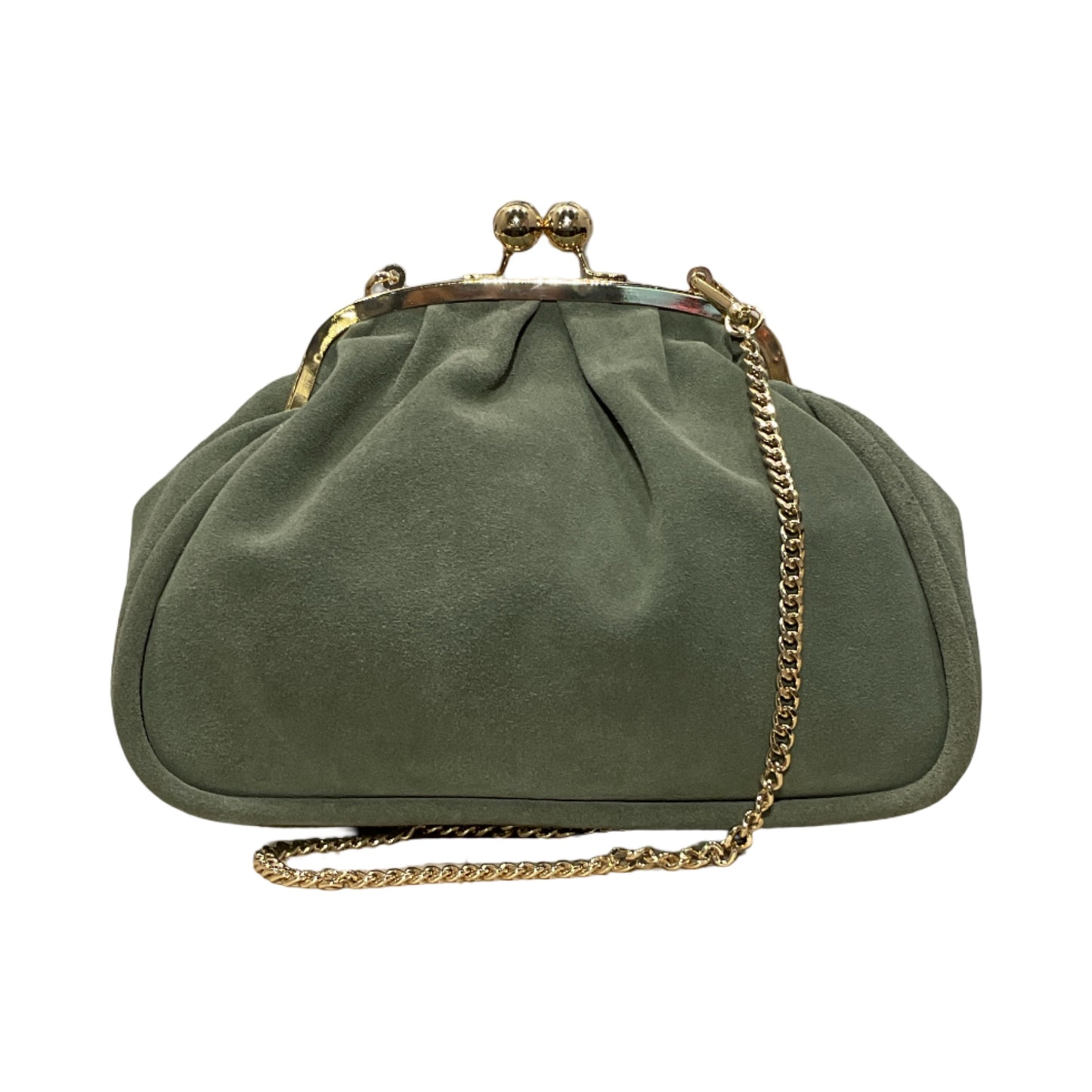 Sac Suède Fermoir