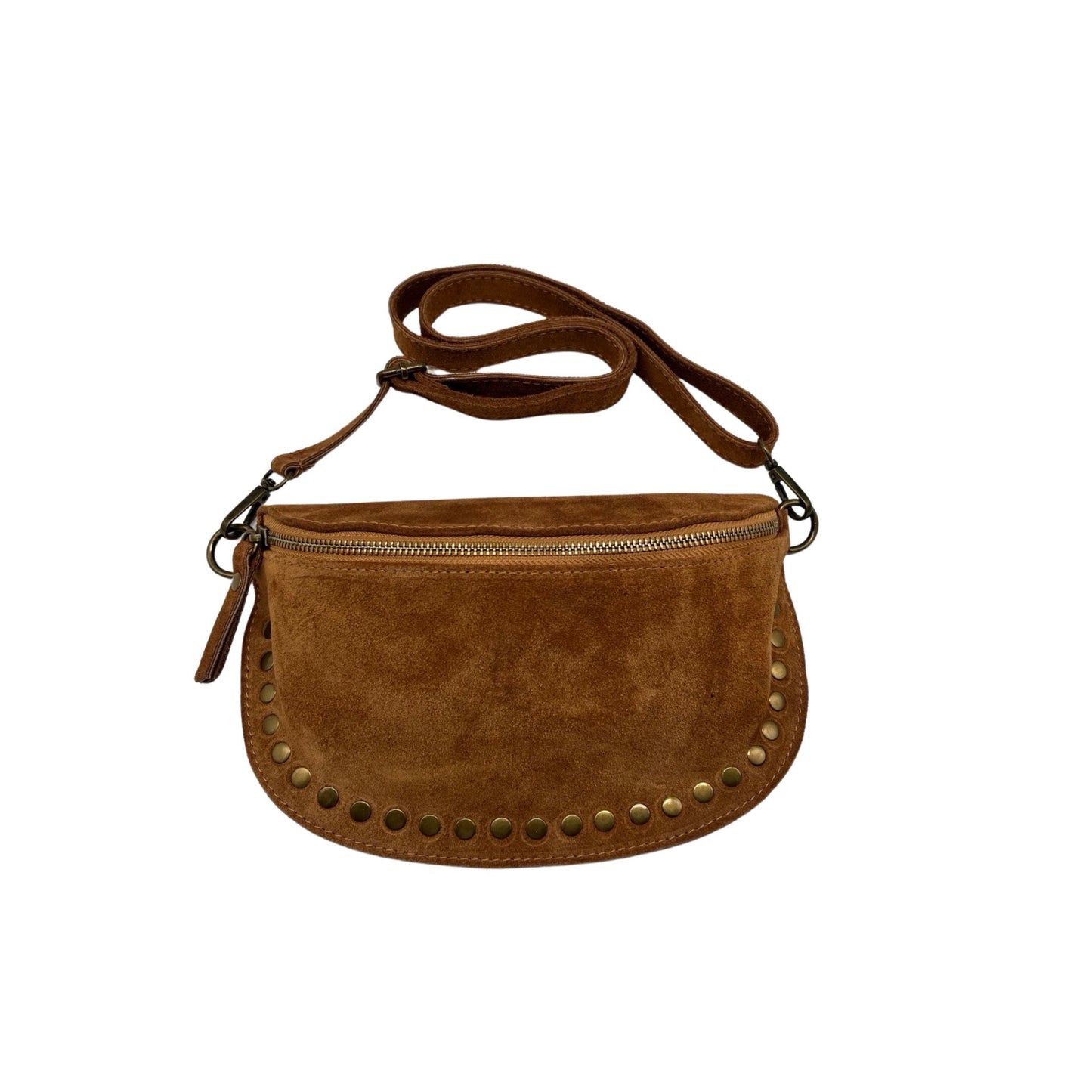 SAC BANANE CUIR SUEDE DION