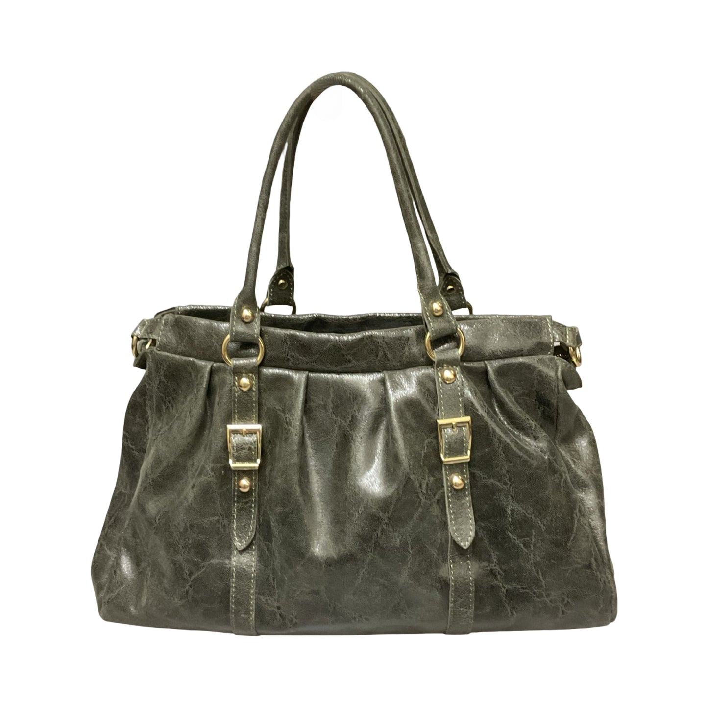 Sac à main en cuir brossé Lydia
