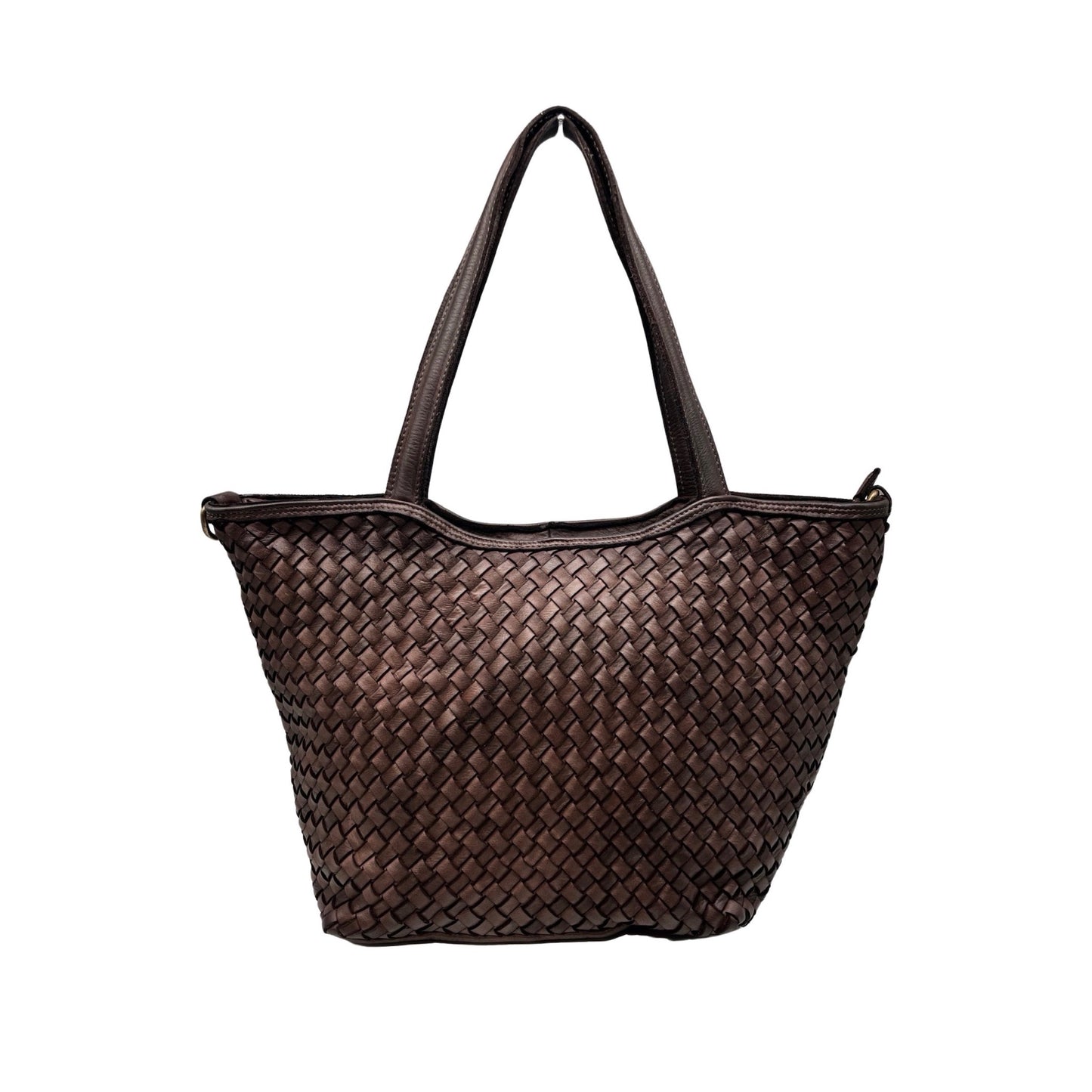 SAC SHOPPING CUIR WASHED PAMELA