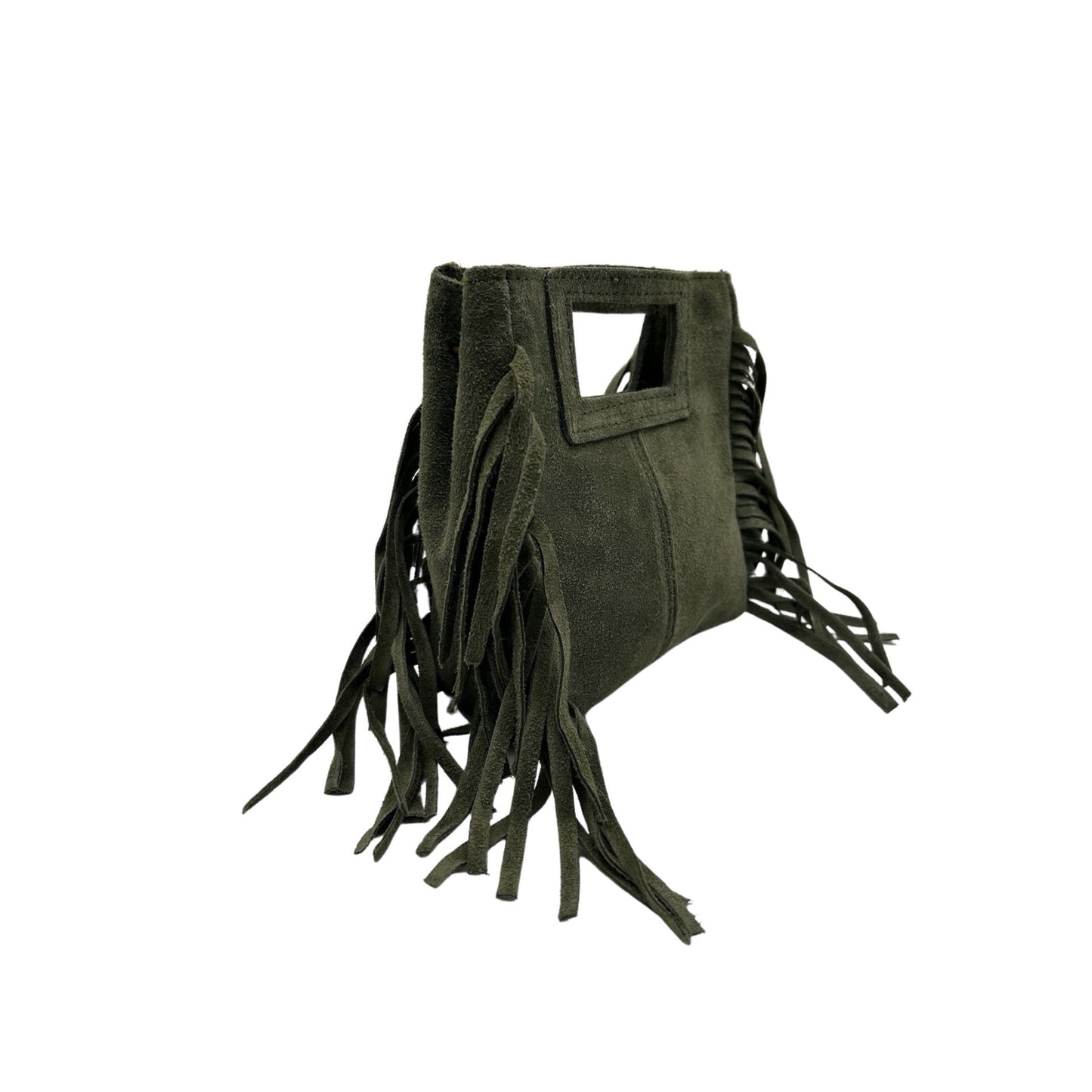 SAC A MAIN CUIR SUEDE MARION SMALL