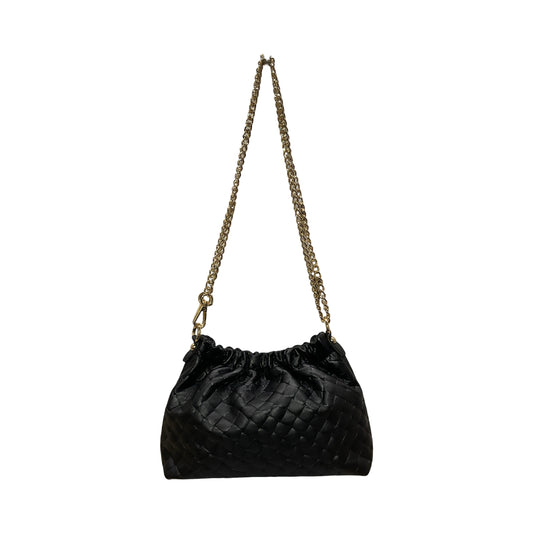 Sac cuir irisé tresse Plissa