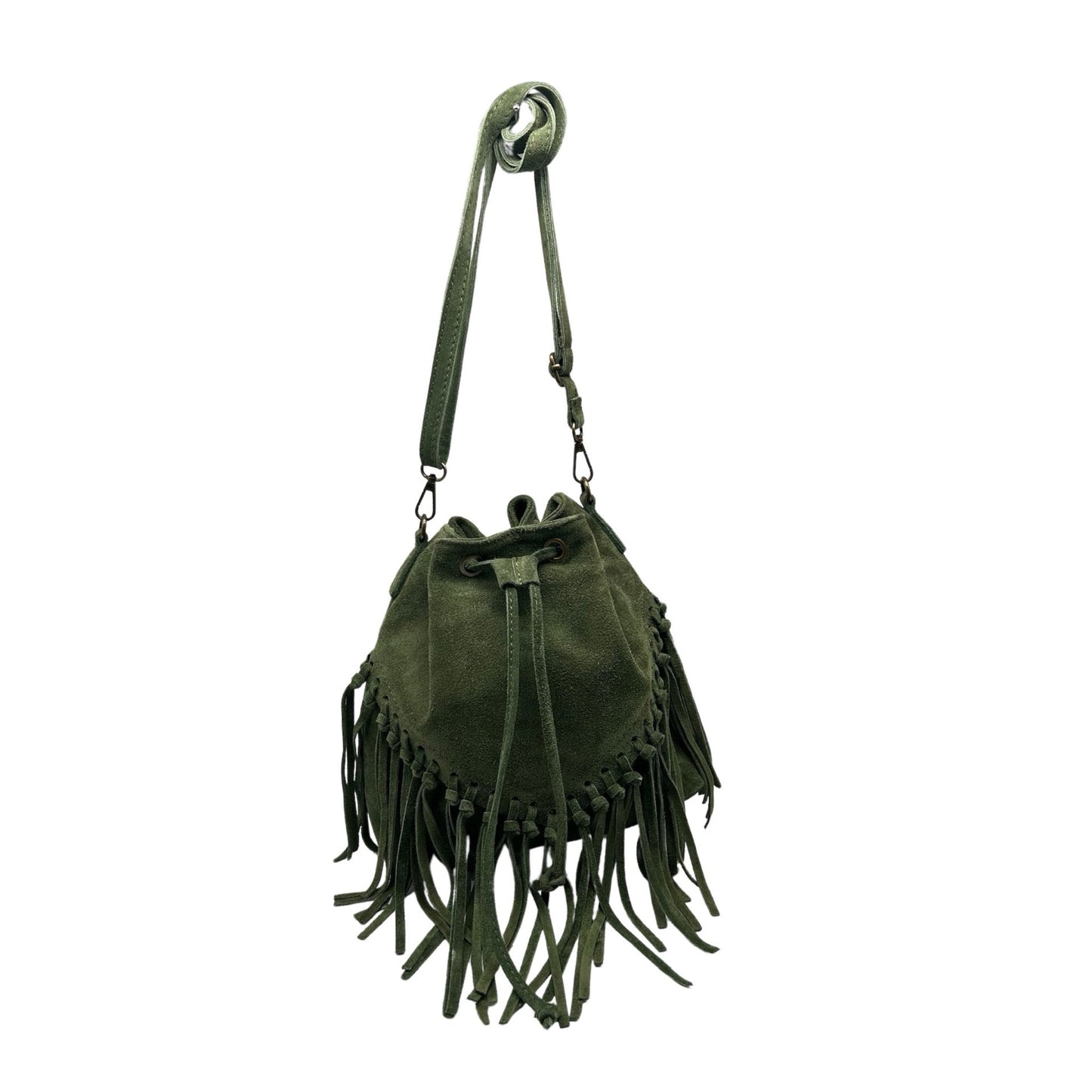 SAC SEAU CUIR SUEDE AURÉLIA