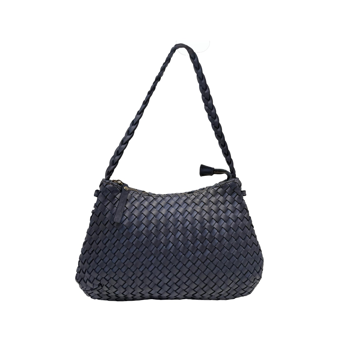 SAC EPAULE CUIR WASHED TRENDY