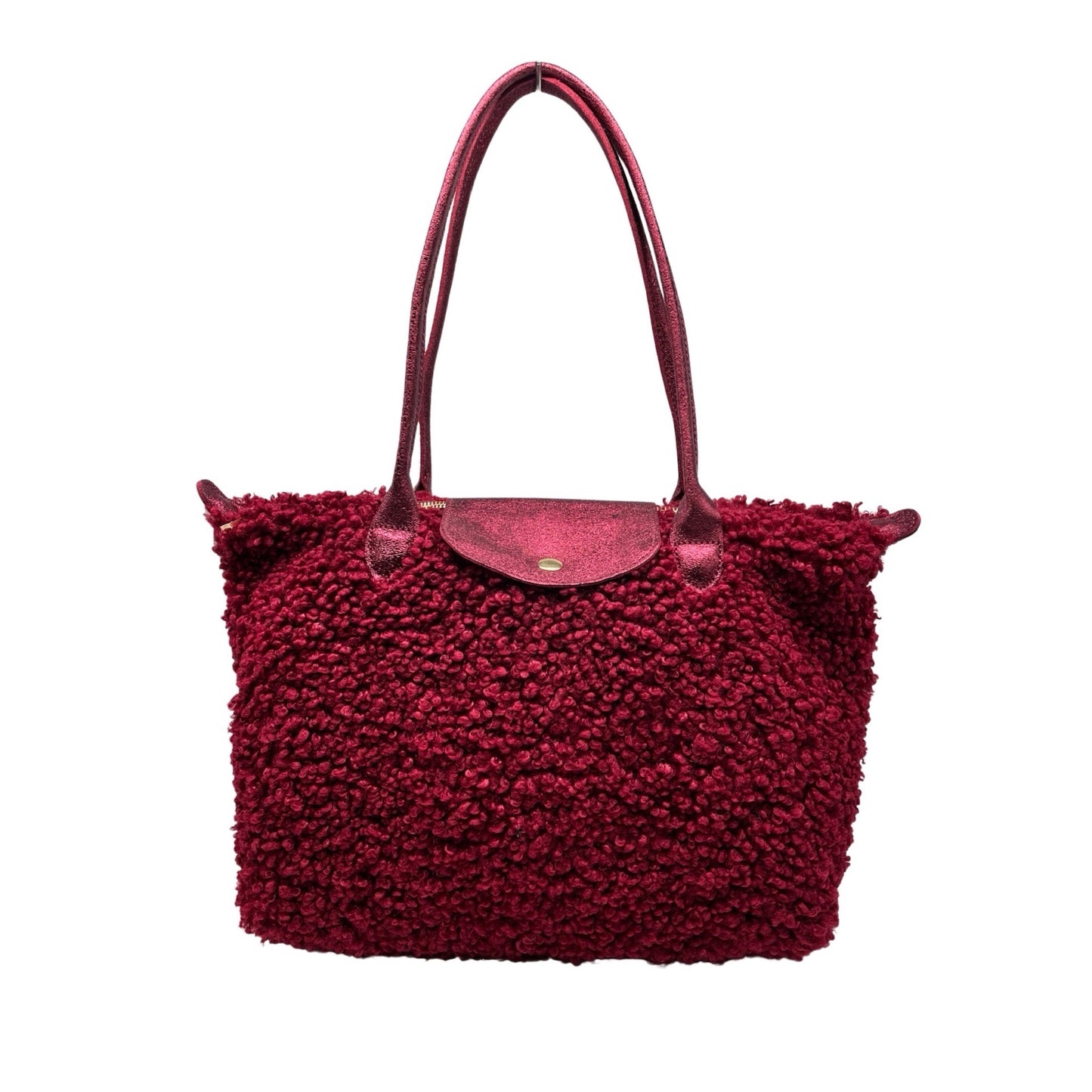 SAC TEDDY TEXTILE GARNI CUIR