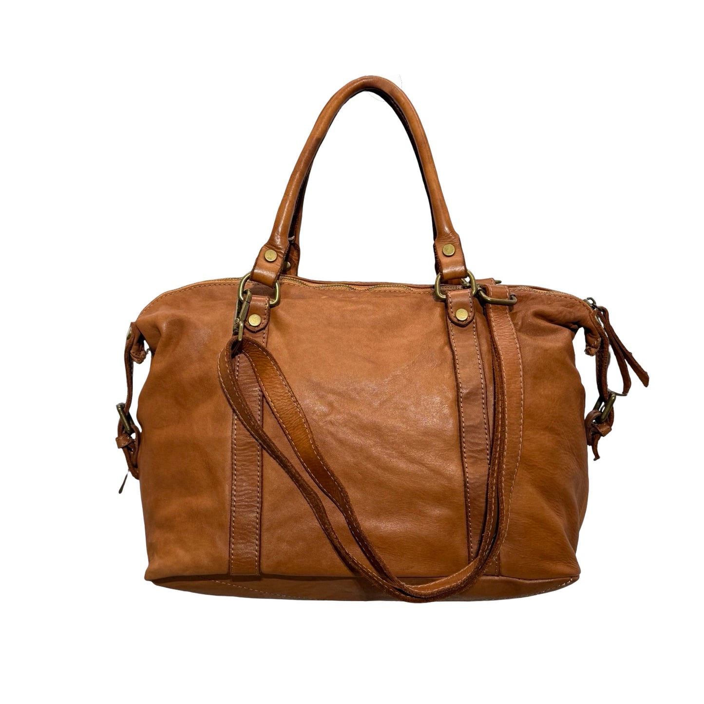 SAC CUIR WASHED MARGO