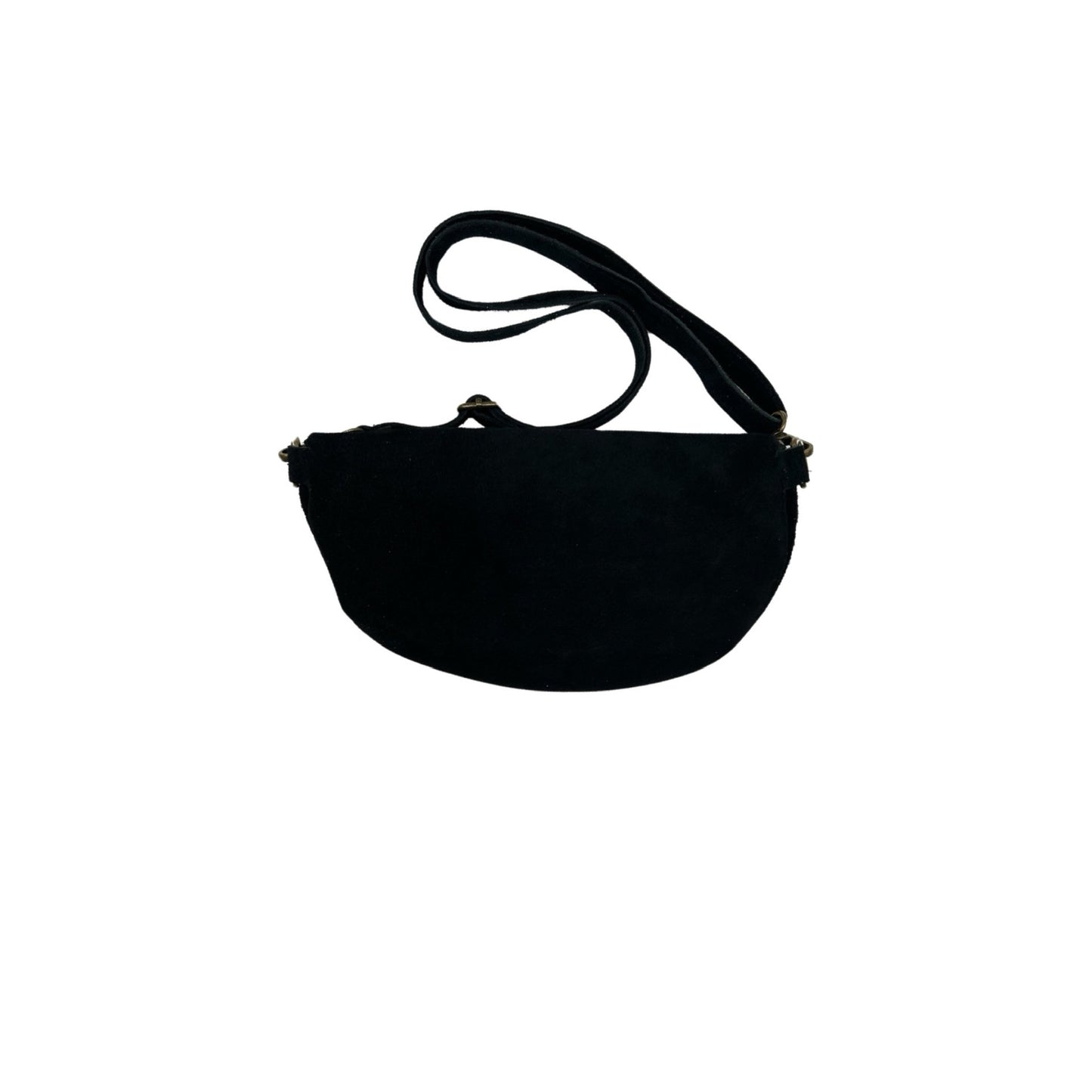 SAC BANANE CUIR SUEDE DELPHINE