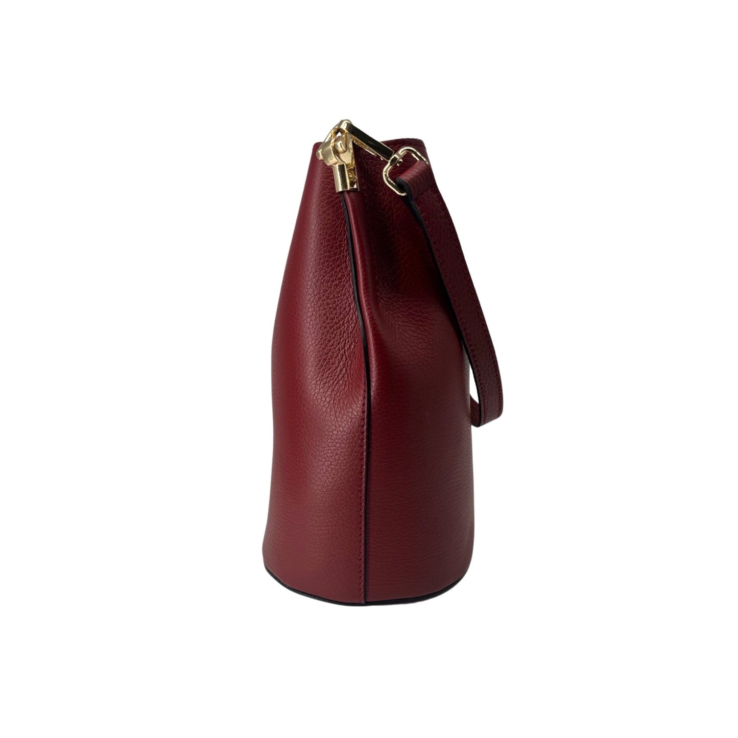 SAC CUIR GRAINE SEAU ELVIRA