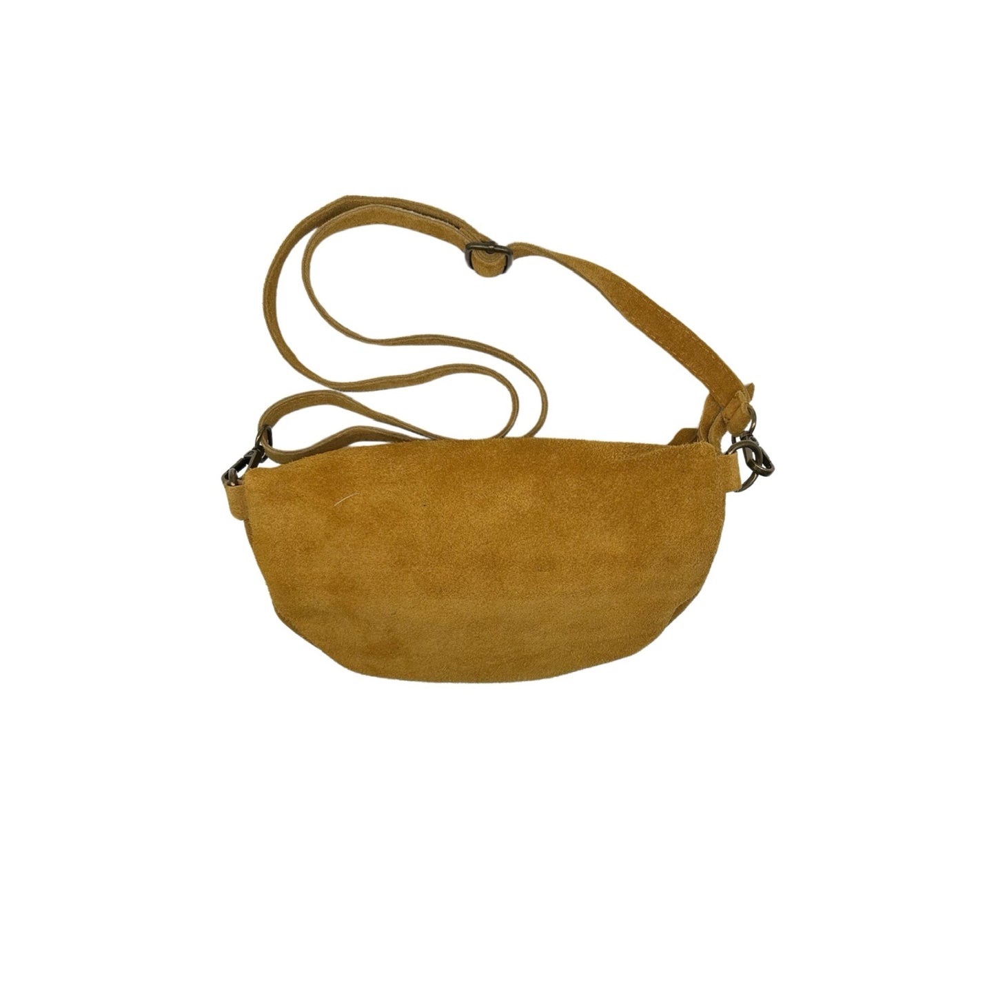 SAC BANANE CUIR SUEDE DELPHINE