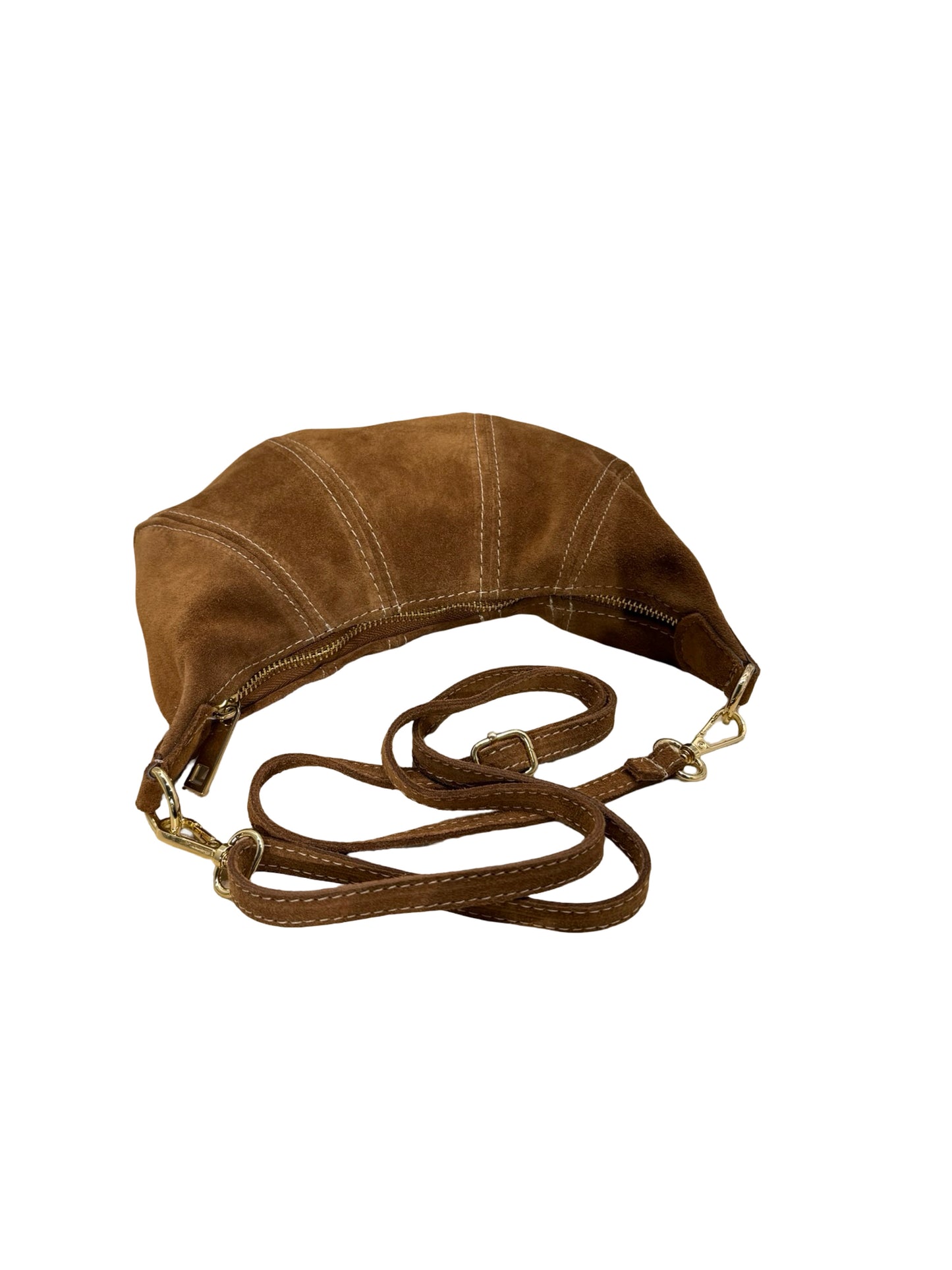 Sac banane Lune cuir Suède Dilun