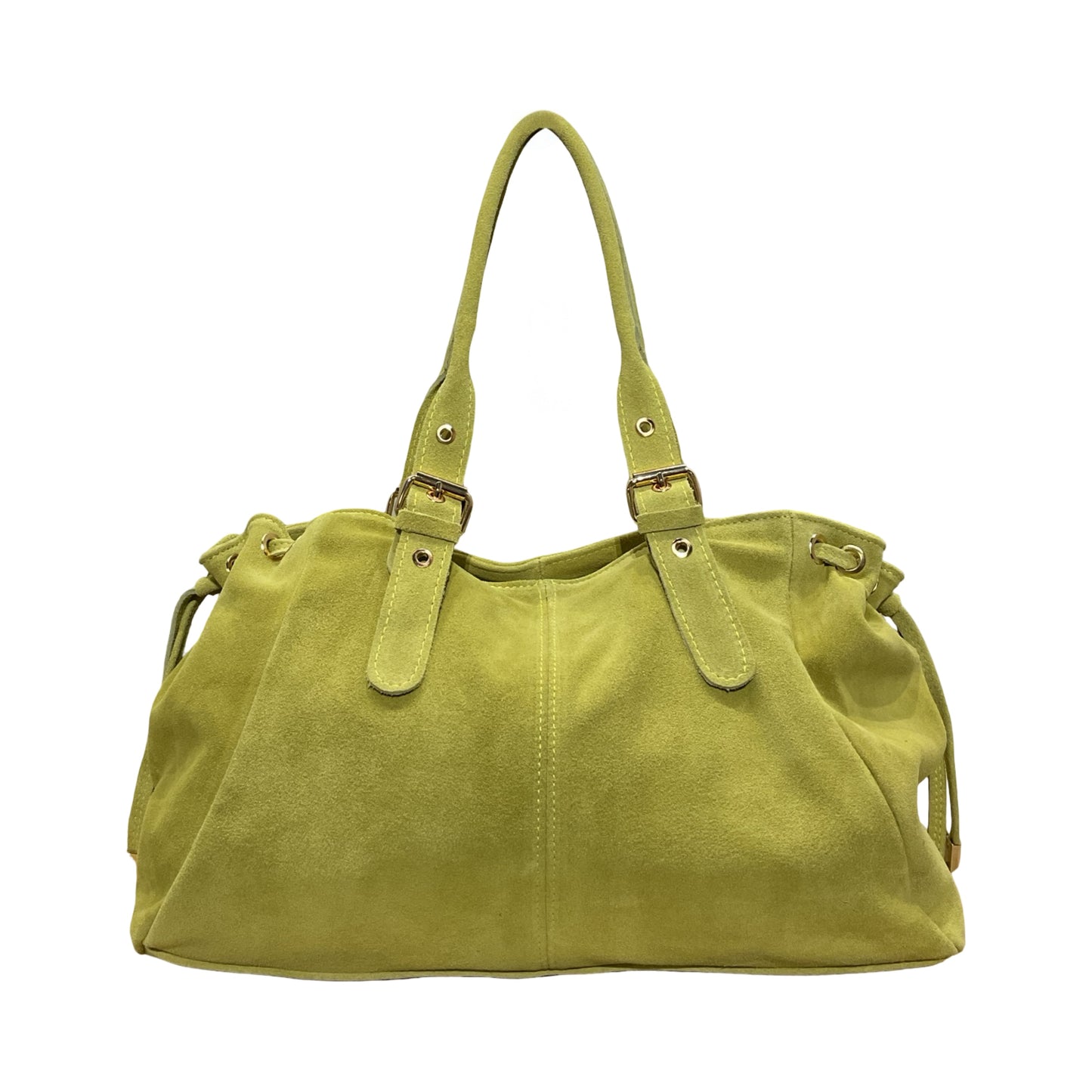 SAC CUIR SUEDE "LACET" LARGE