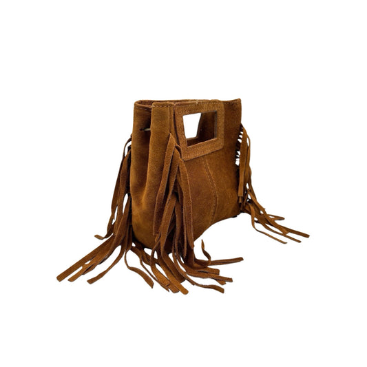 SAC A MAIN CUIR SUEDE MARION SMALL