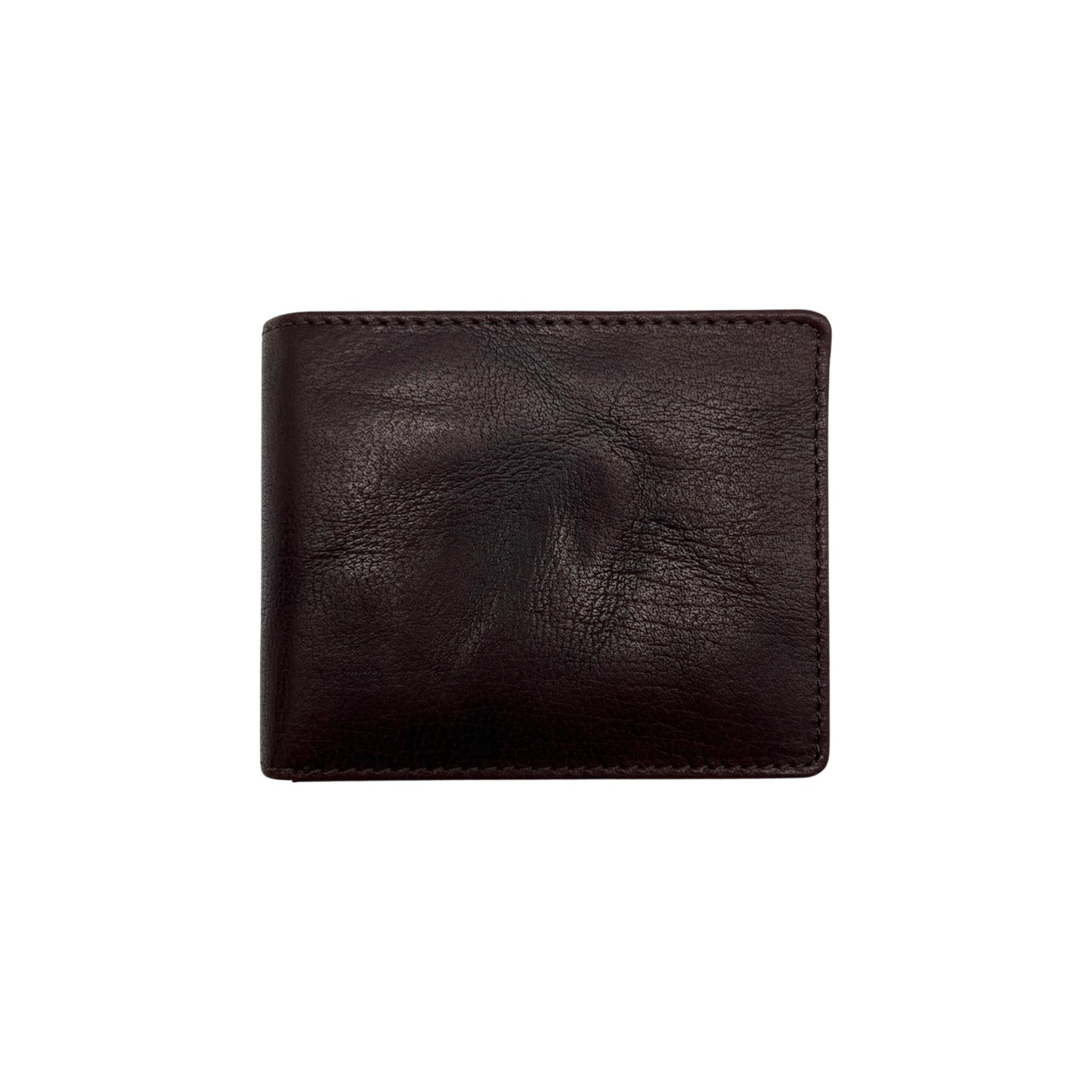 PORTE FEUILLE CUIR SAUVAGE JULIEN MARRON