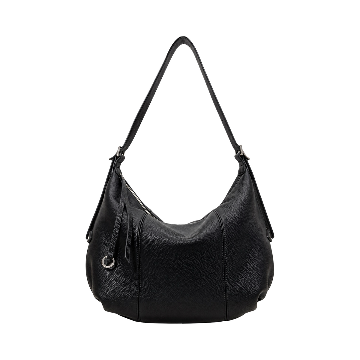 Sac Porté Épaule en Cuir Grainé Victoire
