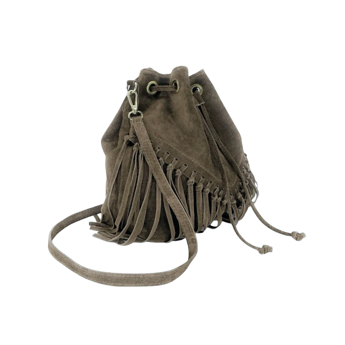 SAC SEAU CUIR SUEDE AURÉLIA