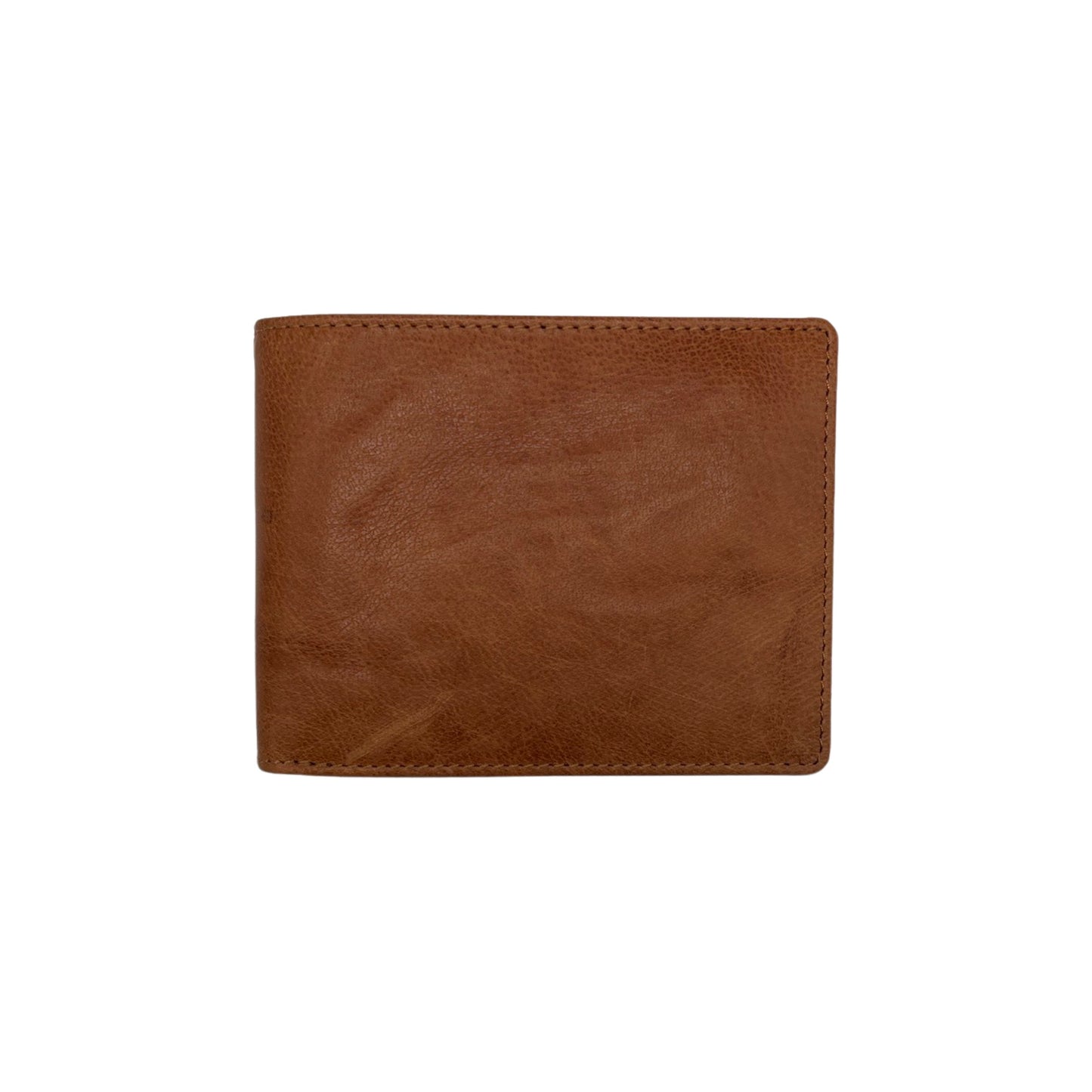 PORTE FEUILLE CUIR SAUVAGE JULES CAMEL