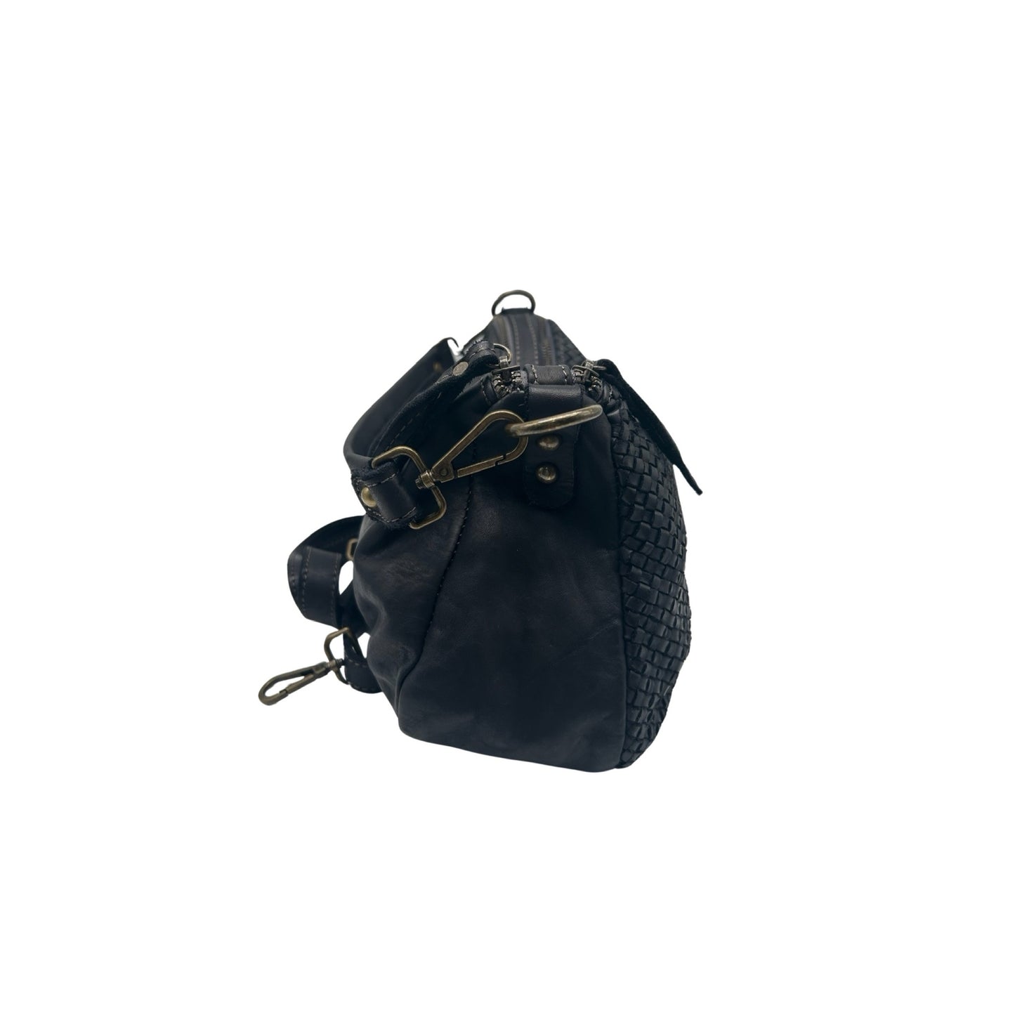 SAC EPAULE CUIR WASHED VINTAGE TERESA