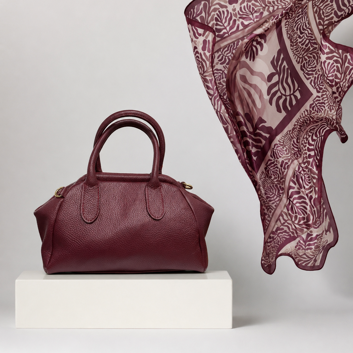 Sac en cuir grainé Venezia
