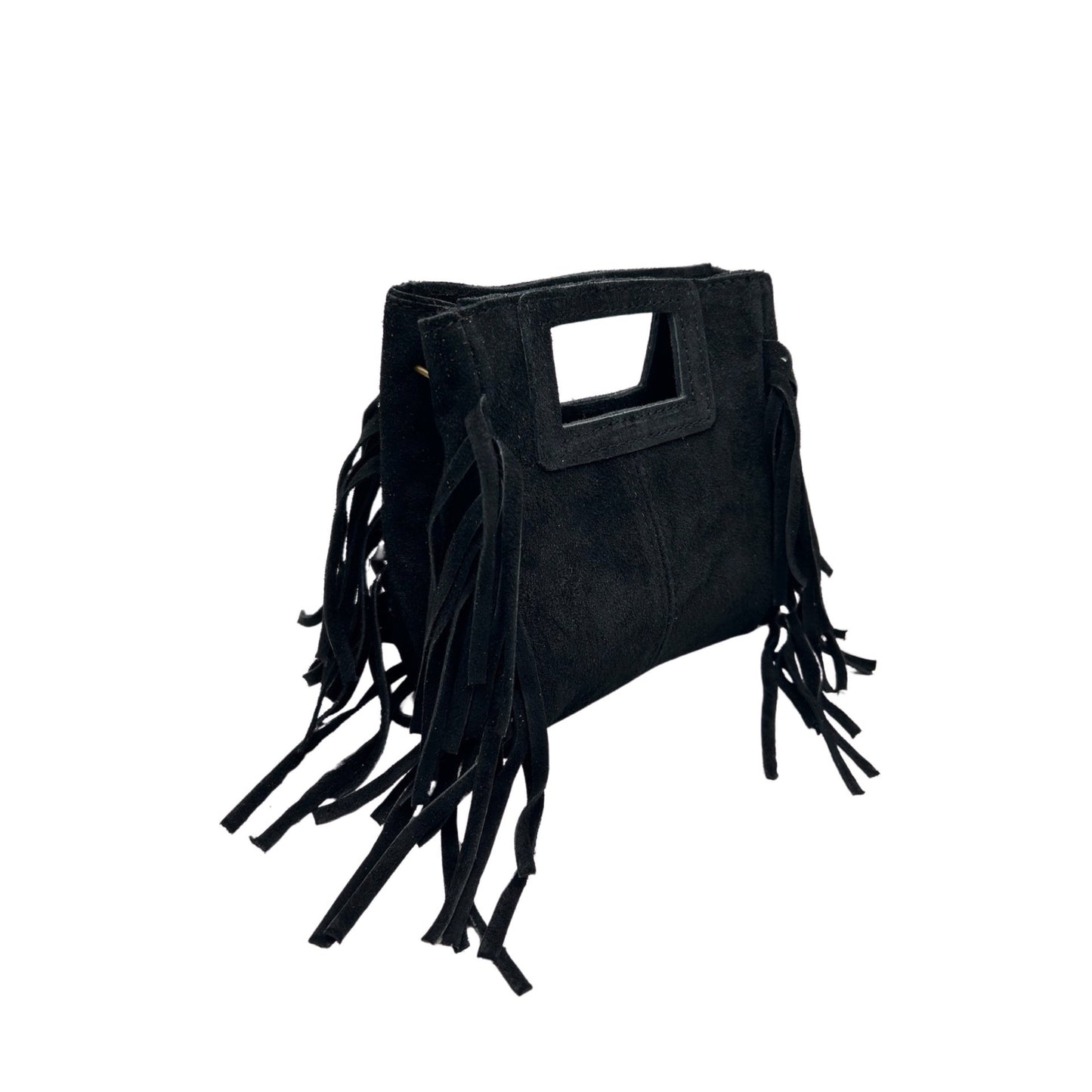 SAC A MAIN CUIR SUEDE MARION SMALL