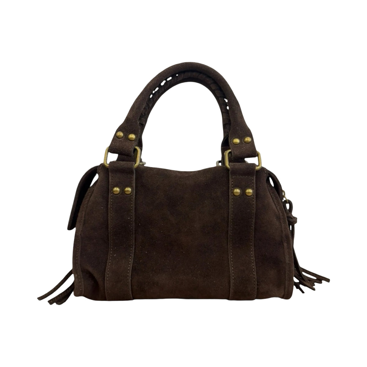 SAC CUIR SUEDE CAPUCINE S