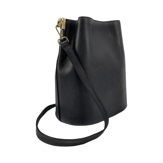 SAC CUIR GRAINE SEAU ELVIRA