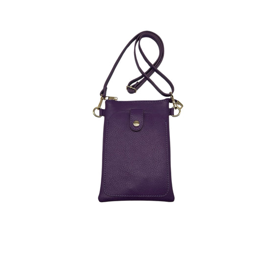 SAC TELEPHONE CUIR GRAINE ALINA