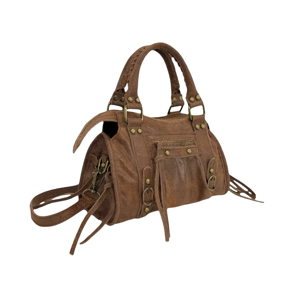 SAC CUIR MATE CAPUCINE S