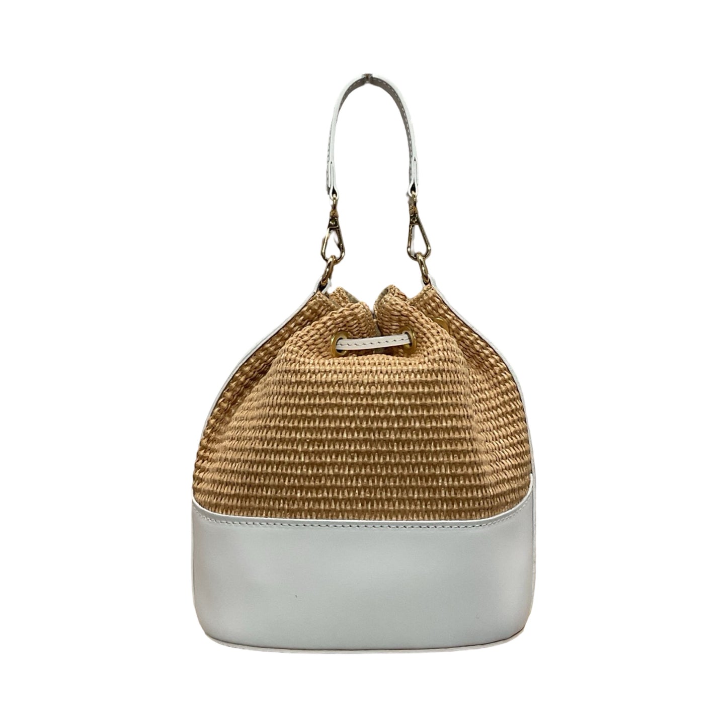 SAC A MAIN BOURSE CUIR RAPHIA GABI