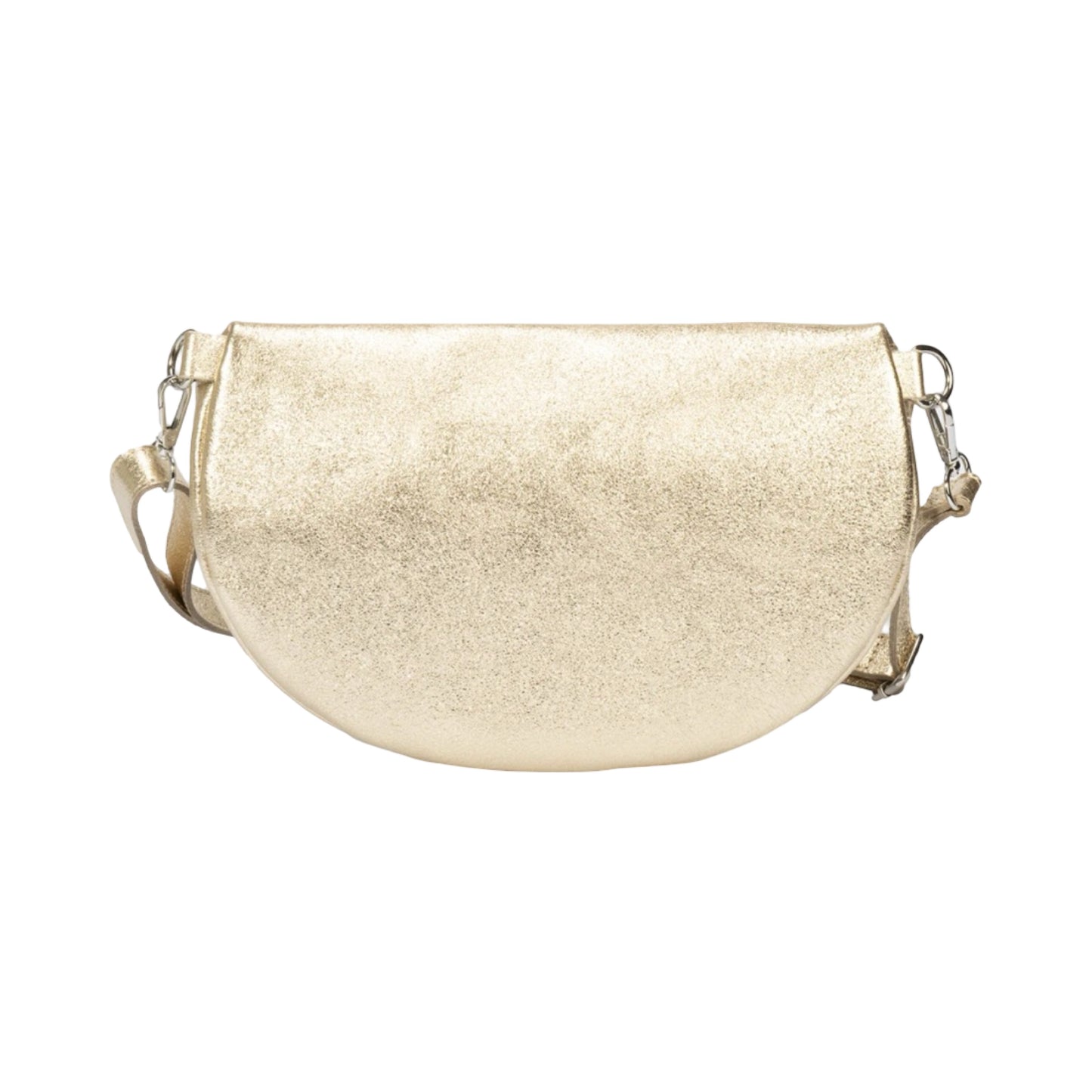 Sac Banane en Cuir Irisé 22cm