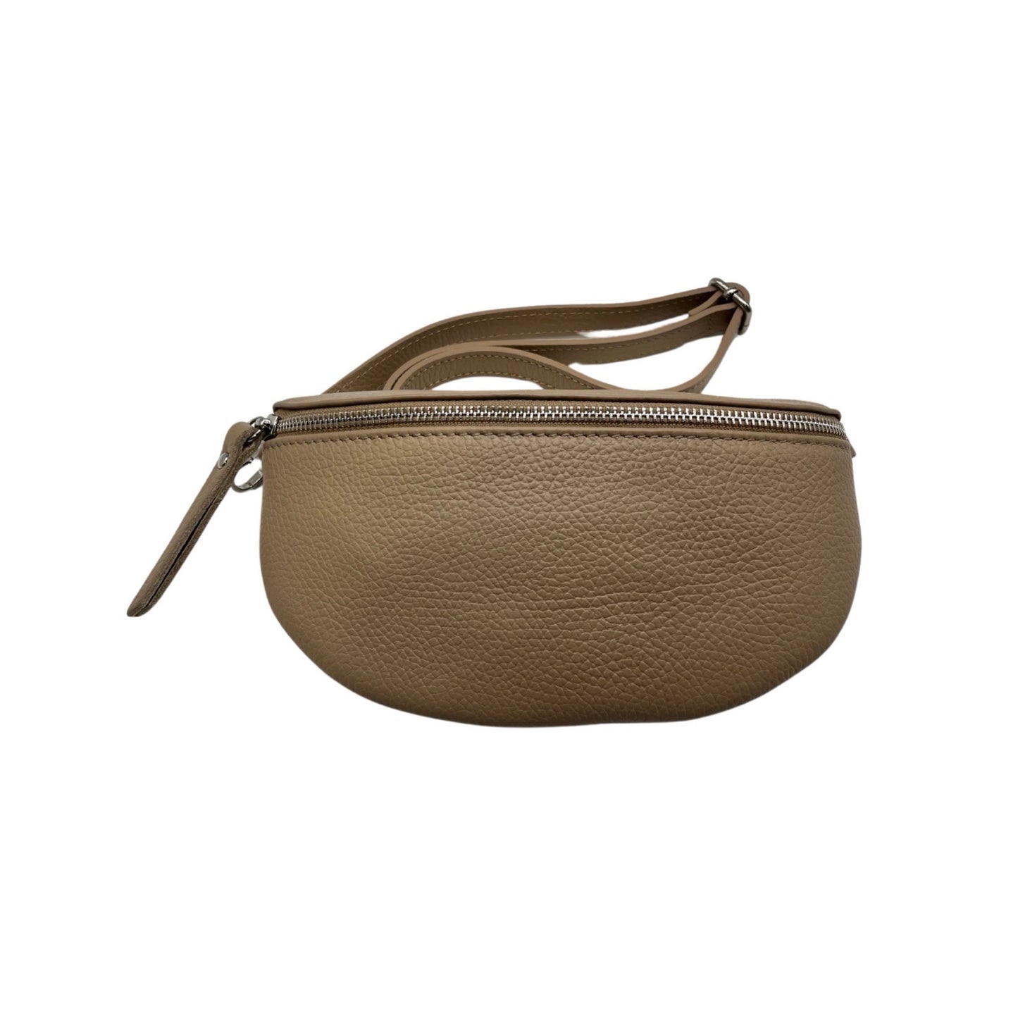 SAC BANANE CUIR GRAINE PETITE 22CM