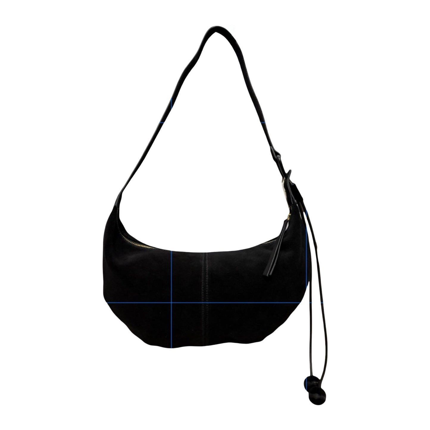 SAC EPAULE CUIR SUEDE CLEA