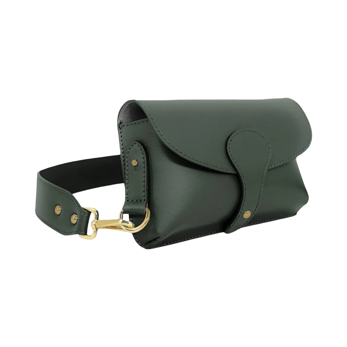 SAC BANDOULIERE CUIR LISSE LOU