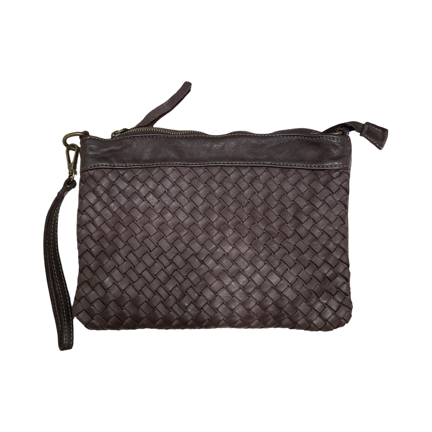 SAC POCHETTE CUIR WASHED BARBARA