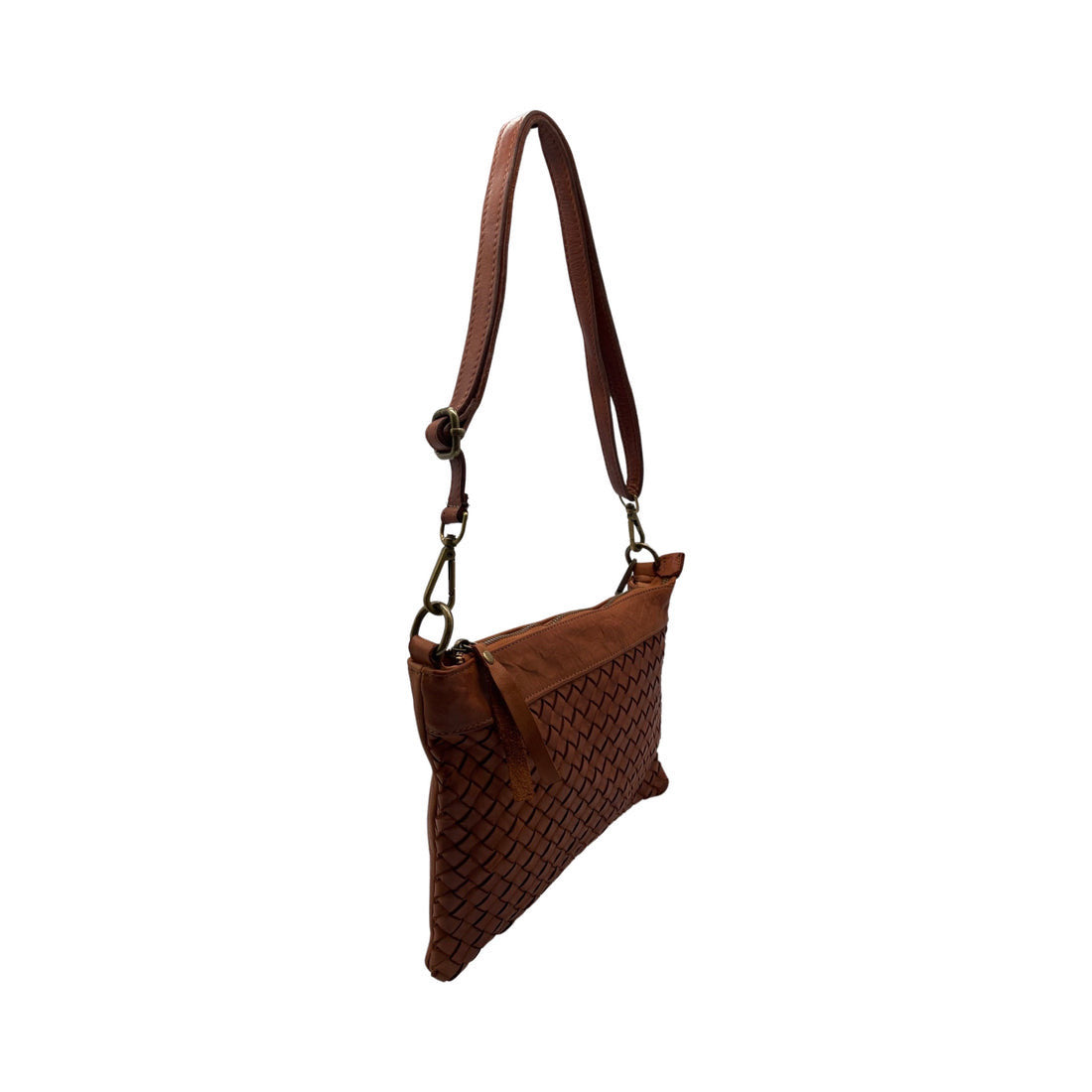 SAC POCHETTE CUIR WASHED BARBARA