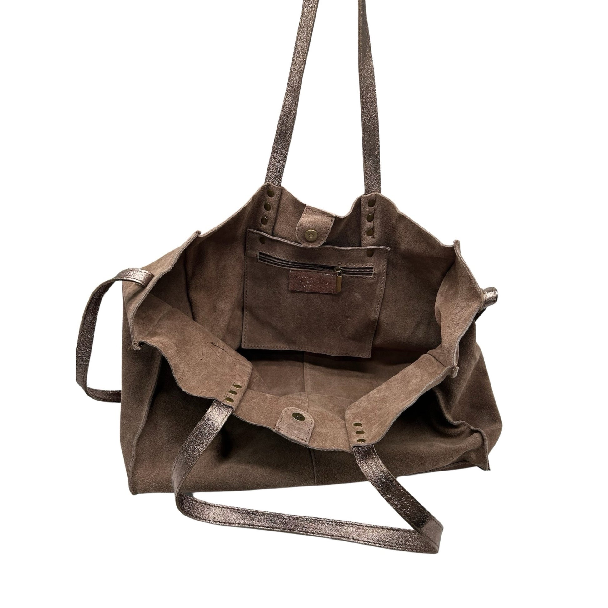 Grand sac cabas bandoulière Cynthia Rowley marron reptile en Grand sac cabas bandoulière Cynthia Rowley marron reptile en