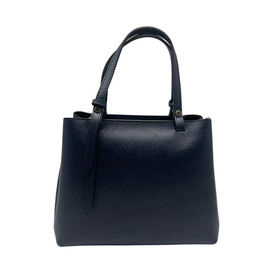 BLAUE CHIARA-SAMENLEDER-HANDTASCHE