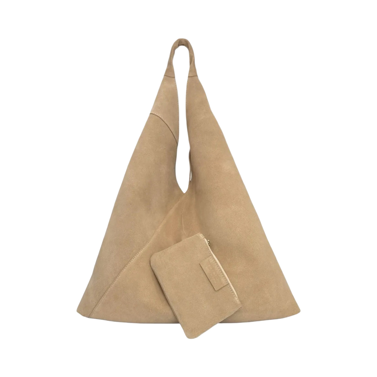 SAC CUIR SUEDE NOMADE M