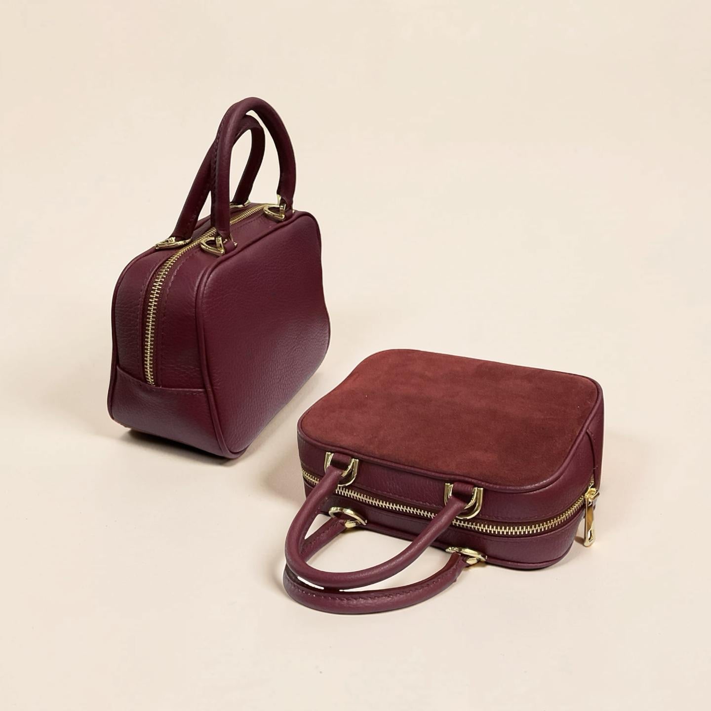 Sac en cuir Manilla double face