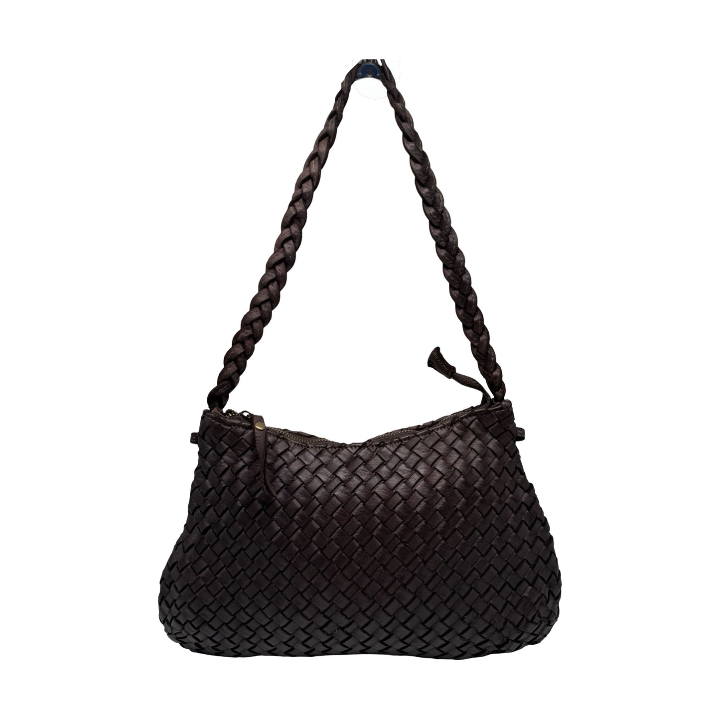 SAC EPAULE CUIR WASHED TRENDY